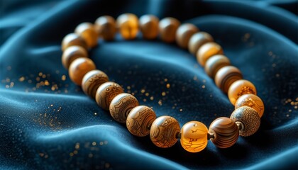 Sacred Sandalwood Beads String for Meditation and Relaxation