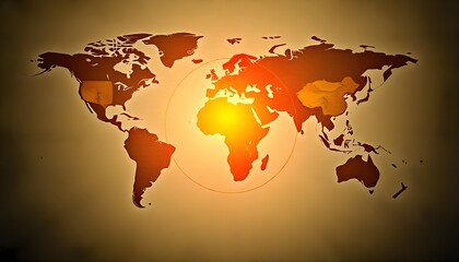 world hearing day a world map with a series of concentric circles emanating from it, representing the global reach of hearing loss and the need for awareness