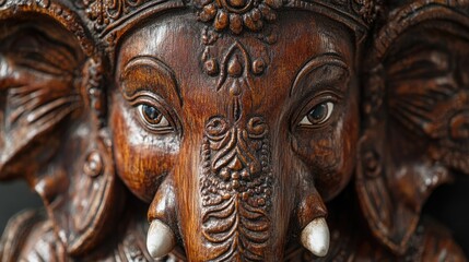 Naklejka premium hindu god ganesha