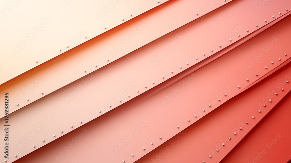 Poster abstract coral gradient panels with subtle texture