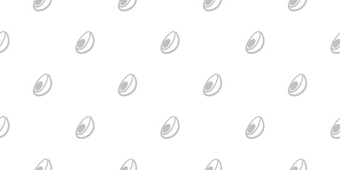 Seamless Boiled Egg Doodle Pattern background. Boiled Egg Pattern background. Egg pattern Pattern background.
