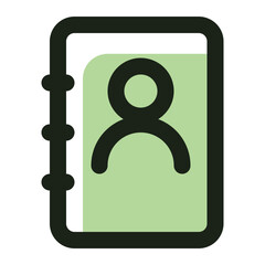 phone book icon