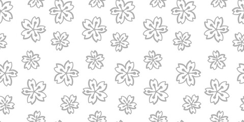 Flower pattern background. vintage flower pattern background. Floral decoration background. Flower Doodle pattern. Flower seamless pattern background.