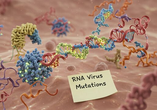 Mechanisms of High Mutation Rates in RNA Viruses: Implications for Viral Evolution and Pathogenicity