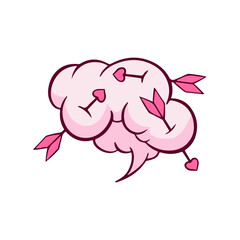 Heart Cloud Illustration