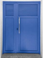 Portail bleu