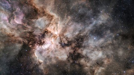 Obraz premium Magical Constellation in a Star-Laden Night Sky Revealed in Detail