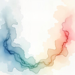 Obraz premium Abstract watercolor background design with vibrant colors