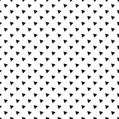 Black Triangle45D Seamless Pattern Tile