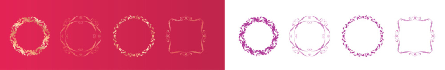 アンティークフレームセット