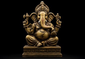4K Quality Hyper Realistic of Lord Ganesh Statue