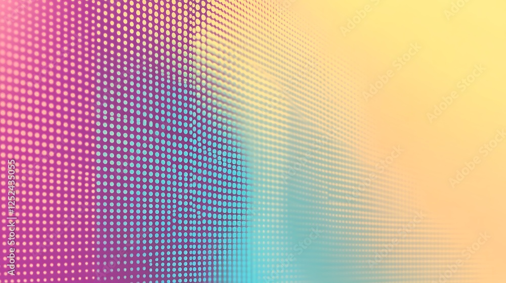 Poster abstract colorful dotted pattern background design
