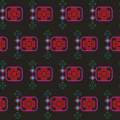 ancient pattern painting brown background.