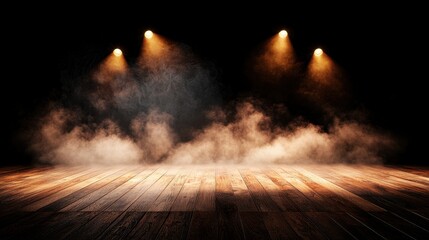 Soft Atmosphere Stage Scene with High Resolution Lighting Effects for Event Backgrounds and Performances