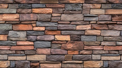 Obraz premium Seamless Modern Brick Wall Background for Interior and Exterior Design Projects and Creative Applications