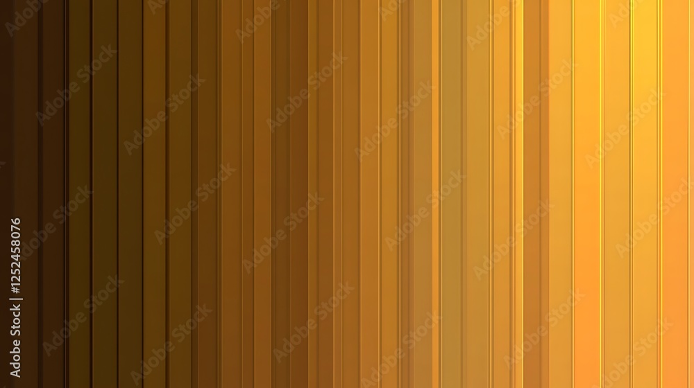 Poster abstract gold vertical lines gradient background
