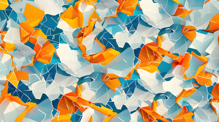 Engineers in hard hats and orange uniforms discussing solar panel placements and energy storage solutions in a solar farm.


