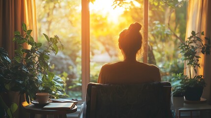 Relaxing in the Office &ndash; A Moment of Calm Amidst the City