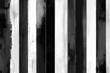 Black and white seamless stripe pattern with linear abstract texture – Geometric background for flyers, apparel, and textile designs.