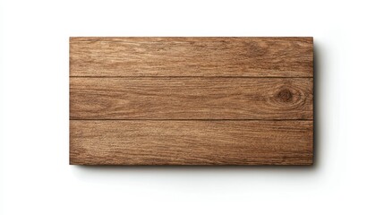 Obraz premium A wooden plank with a smooth surface and natural grain patterns, ideal for various crafting and design projects.