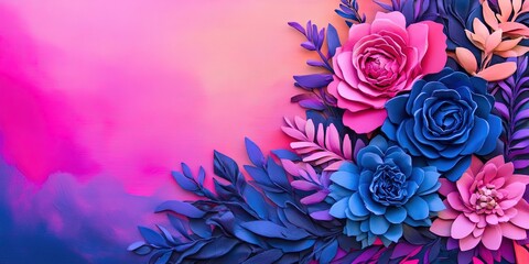 crafting concept with physical handmade crafts