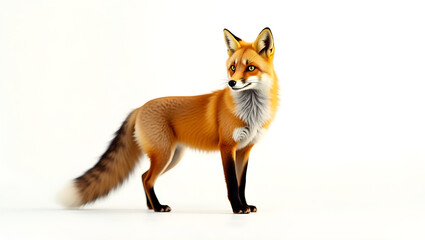 Obraz premium Majestic Red Fox in High-Definition – Stunning Wildlife Photography and Nature Art.