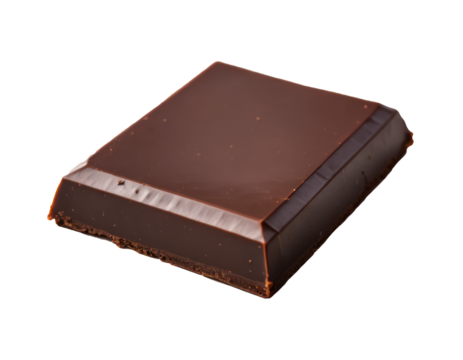 chocolate bar isolated on white background 