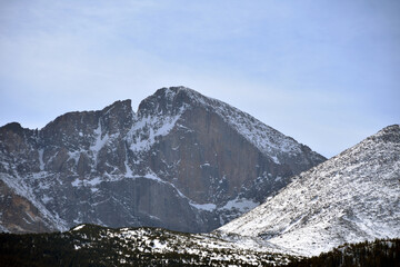 snowy mountain tops Colorado