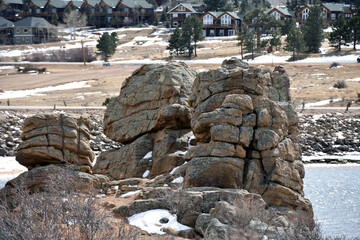 rock structure Estes Park Colorado 