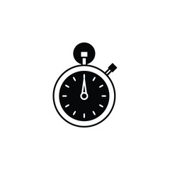 Stopwatch icon vector. EPS 10 editable vector