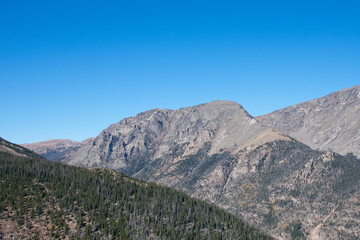 Landscape at Rocky Mountain National Park Colorado