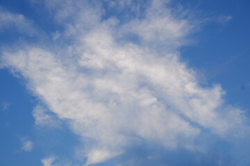 blue sky with clouds