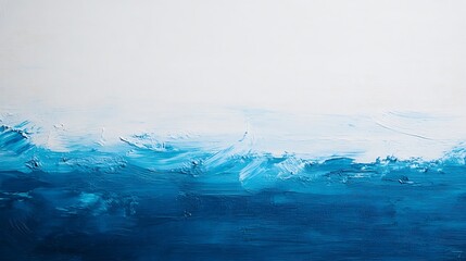 Fototapeta premium Blue abstract paint texture