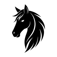 horse head silhouette