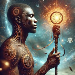 Life Seed A staff that can heal and rejuvenate drawing power fro