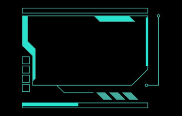 Obraz premium game stream frames game streamer live conference leisure games technology science and technology About the future, concepts, construction frameworks