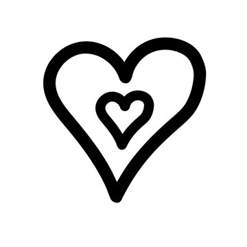 Heart Small White