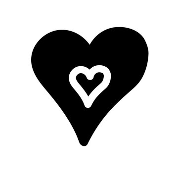 Heart Small White