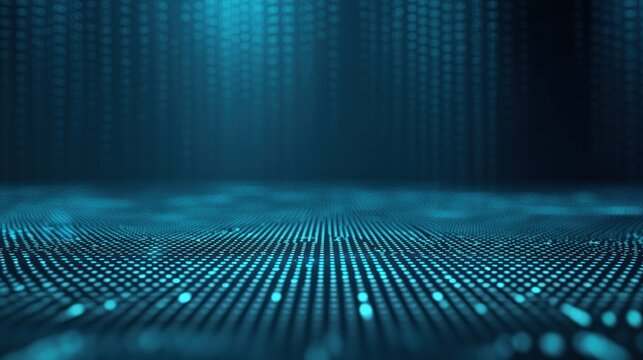 Virtual seminar background with tech-themed graphics. - Powered by Adobe