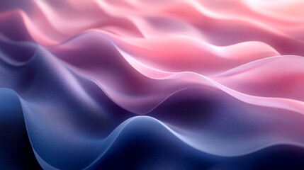 Obraz premium Abstract Pink Blue Waves Soft Gradient Background Texture Design Art Silk Fluid Style Color Image 
