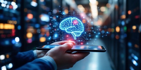 Human Brain Interface, A Visual Exploration of Artificial Intelligence