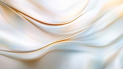 Obraz premium Cream And Gold Fabric Texture Background