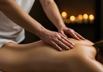 Relaxing Back Massage Therapy