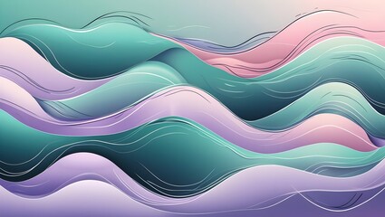 Obraz premium The Abstract Background You Must Use for a Calming Atmosphere