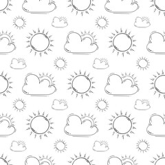 weather pattern. weather seamless pattern. doodle weather seamless pattern. doodle weather background