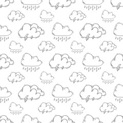 weather pattern. weather seamless pattern. doodle weather seamless pattern. doodle weather background