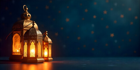 Obraz premium candles in the night