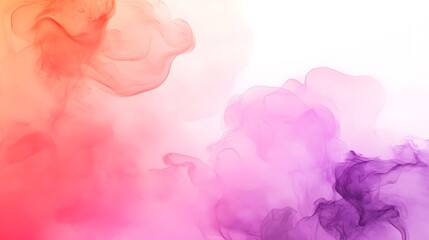 Fototapeta premium Abstract Fluid Shapes in Soft Pinks and Purples with Clear Space for Beauty or Lifestyle Brands