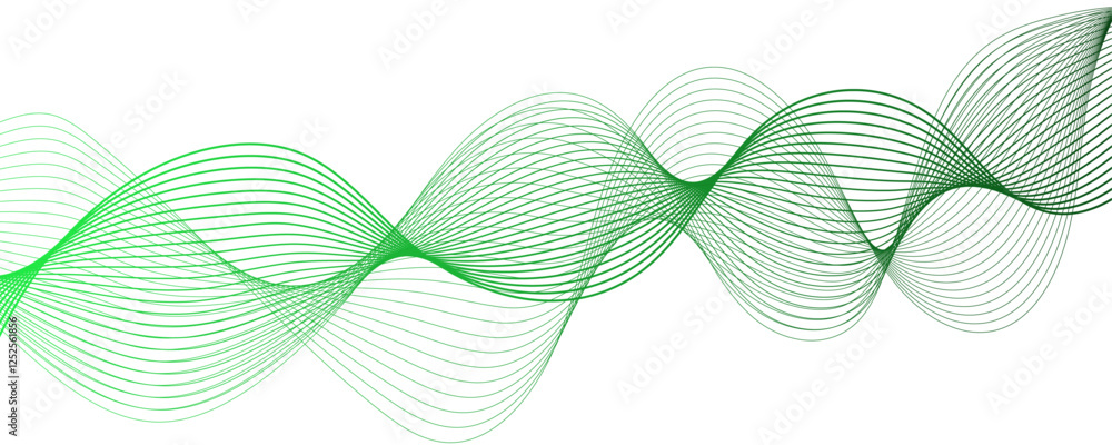 Leinwandbilder Abstract glowing Modern wave with Dynamic flowing lines. Futuristic technology and sound wave lines. Digital frequency track equalizer with Stylized line art. Twisted curve lines and blend effect