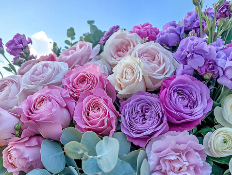 Beautiful flowers close-up - Powered by Adobe